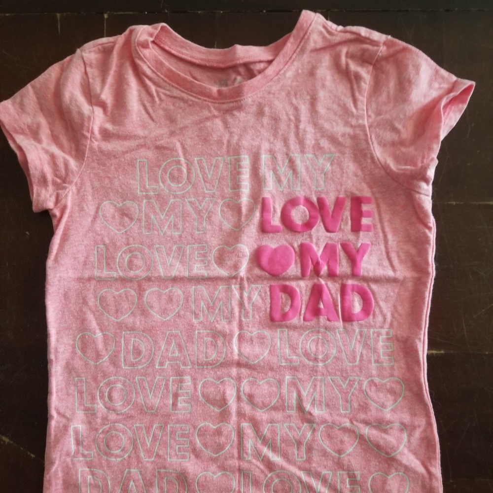 Girl's Father's Day t-shirt